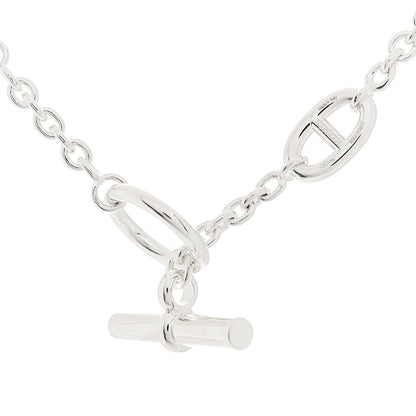 Hermes Sterling Silver Farandole Necklace 120 4 of 7