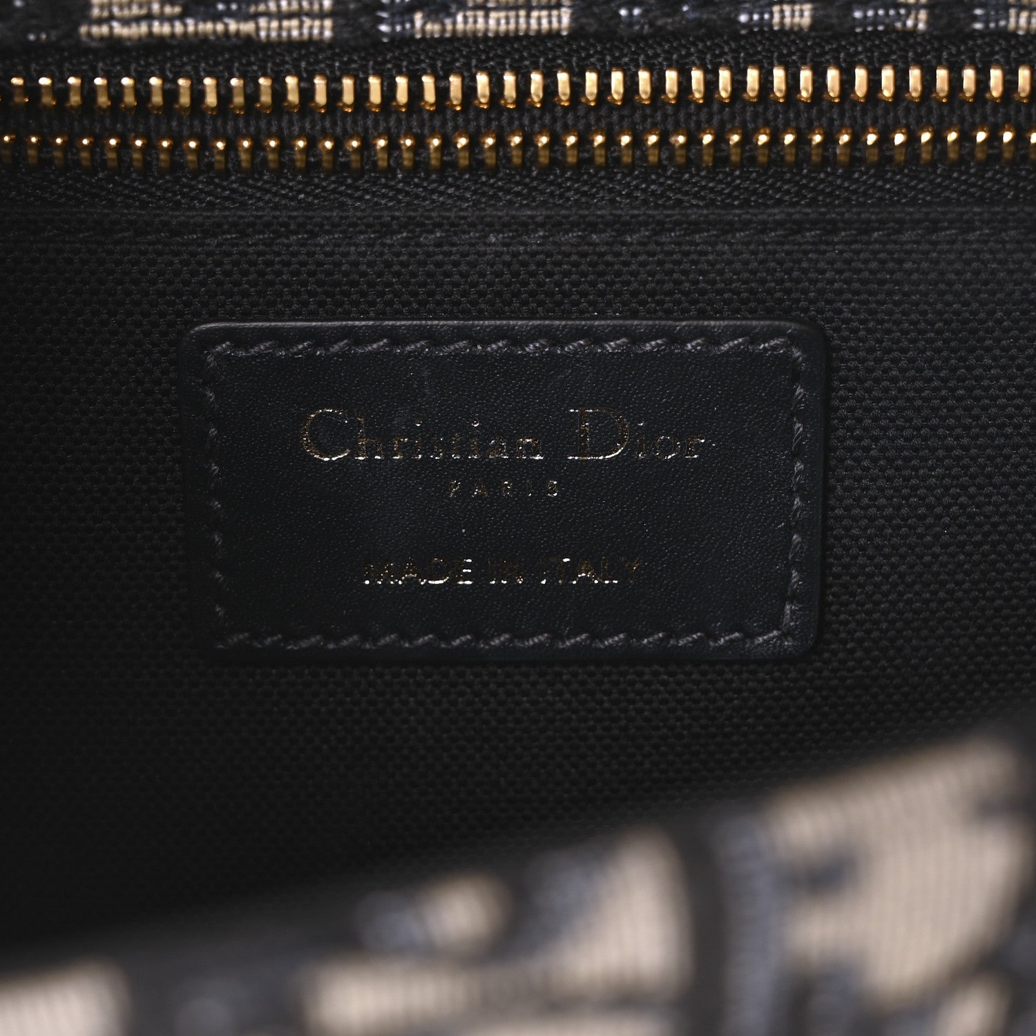 Christian Dior Oblique 30 Montaigne Flap Bag Blue 6 of 11