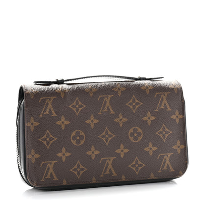 Louis Vuitton Monogram Macassar Zippy XL Wallet 3 of 9