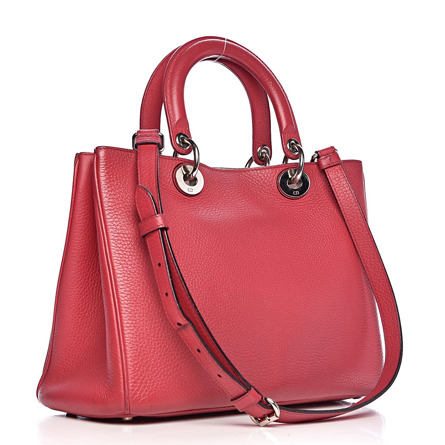 Christian Dior Bullcalf Medium Diorissimo Tote Pink 3 of 24