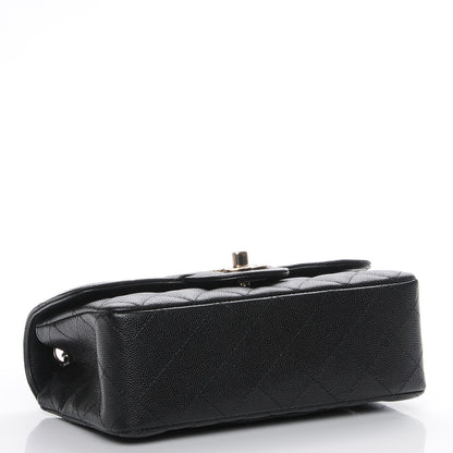 Chanel Caviar Quilted Mini Rectangular Flap Black 4 of 8
