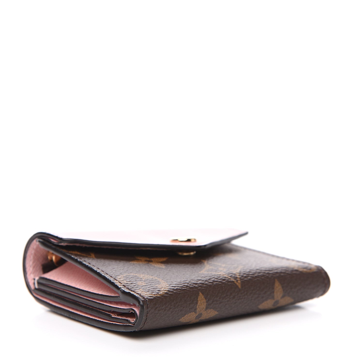 Louis Vuitton Monogram Zoe Wallet Rose Ballerine 3 of 7
