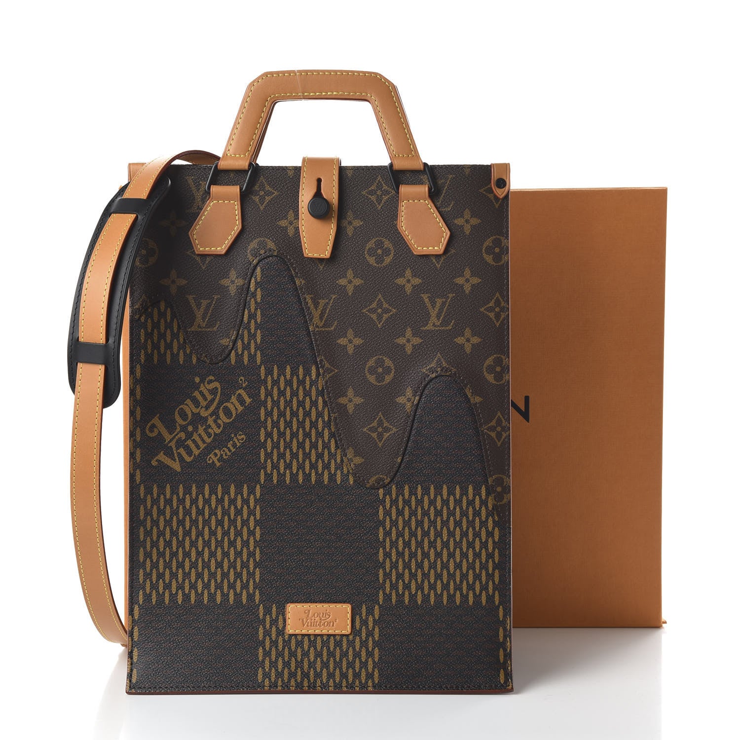Louis Vuitton x NIGO Giant Damier Ebene Monogram Mini Tote 10 of 10