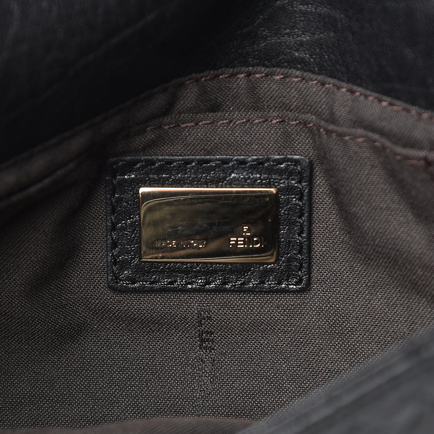 Crinkled Lambskin Mia Pochette Black