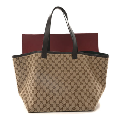 Gucci GG Supreme Monogram Web Medium Totissima Shopping Tote Beige Ebony 11 of 11