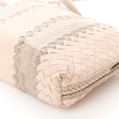 Bottega Veneta Nappa Intrecciato Ayers Crossbody Pillow Messenger Flamingo 13 of 14