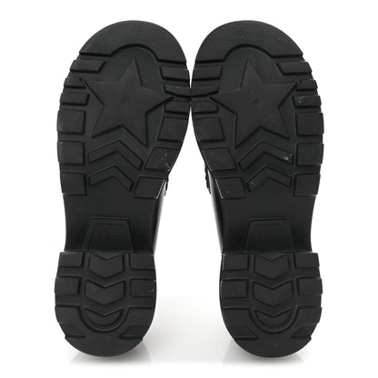 Christian Dior Brushed Calfskin Dior Code Lug Sole Platform 35mm Loafers 38.5 Black 6 of 9