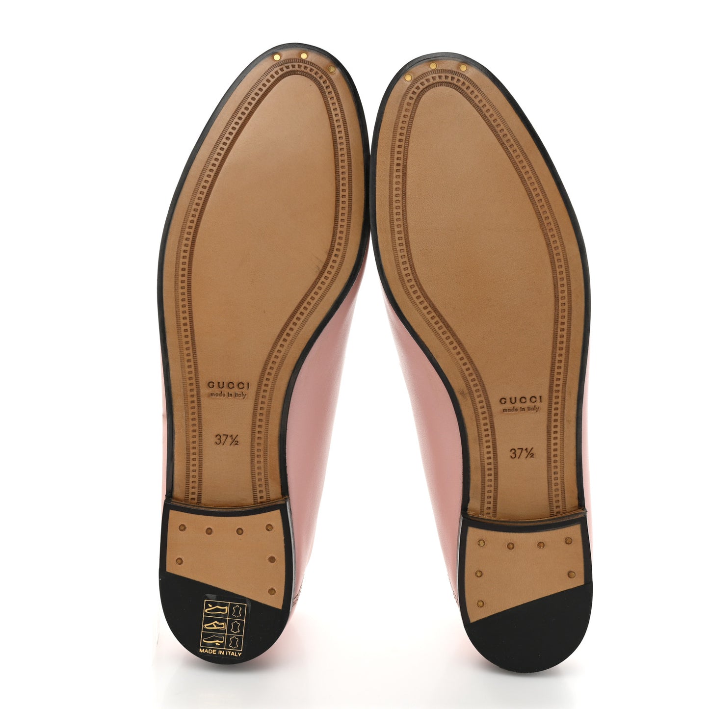 Lambskin Womens Brixton Horsebit Loafers 37.5 Perfect Pink