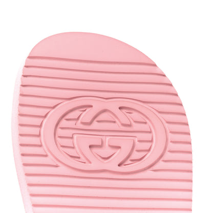 Gucci Rubber Mini Double G Womens Isla Dad Sandals 35 Wild Rose 7 of 9