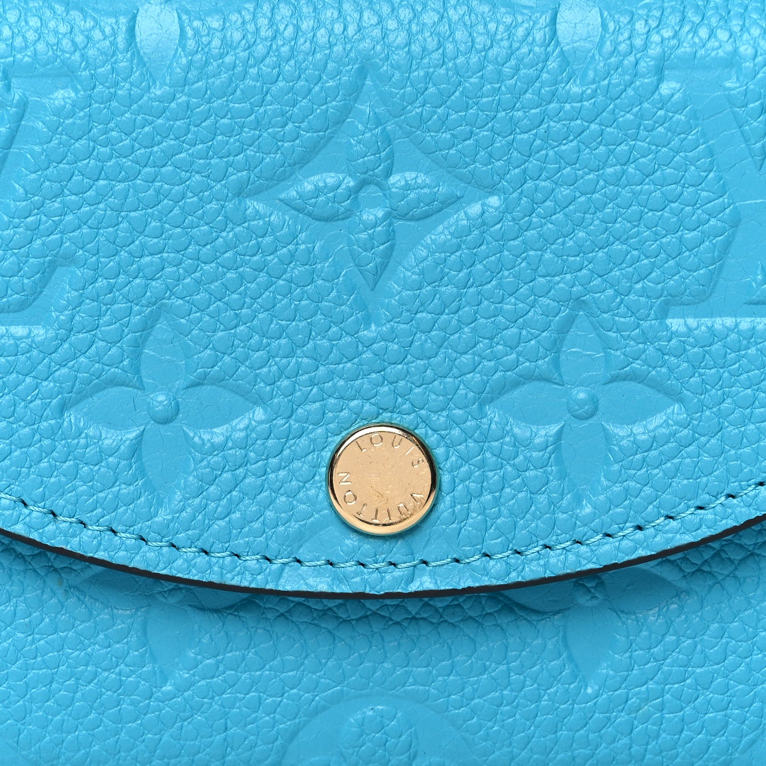 Louis Vuitton Empreinte Rosalie Coin Purse Turquoise 8 of 8