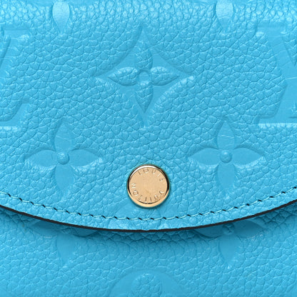 Louis Vuitton Empreinte Rosalie Coin Purse Turquoise 8 of 8