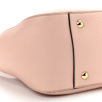 Fendi Cuoio Romano Selleria Small FF Tote Cipria 8 of 9