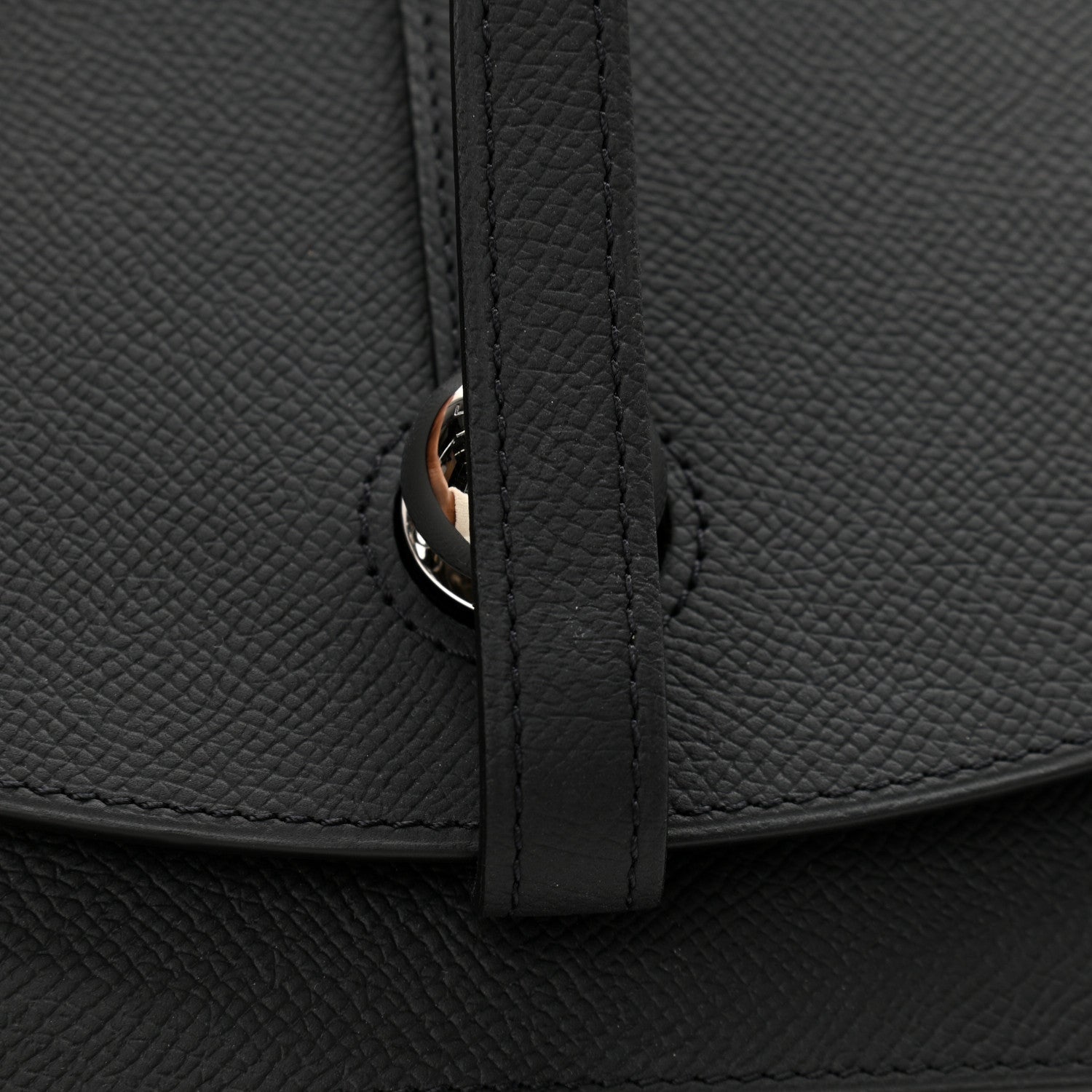 Moynat Carat Calfskin Madeleine Clutch Black 10 of 10