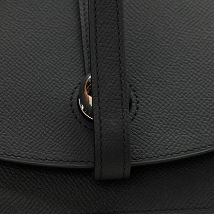 Moynat Carat Calfskin Madeleine Clutch Black 10 of 10