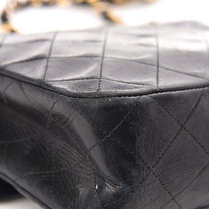 Chanel Lambskin Quilted Mini Square Flap Black 12 of 27