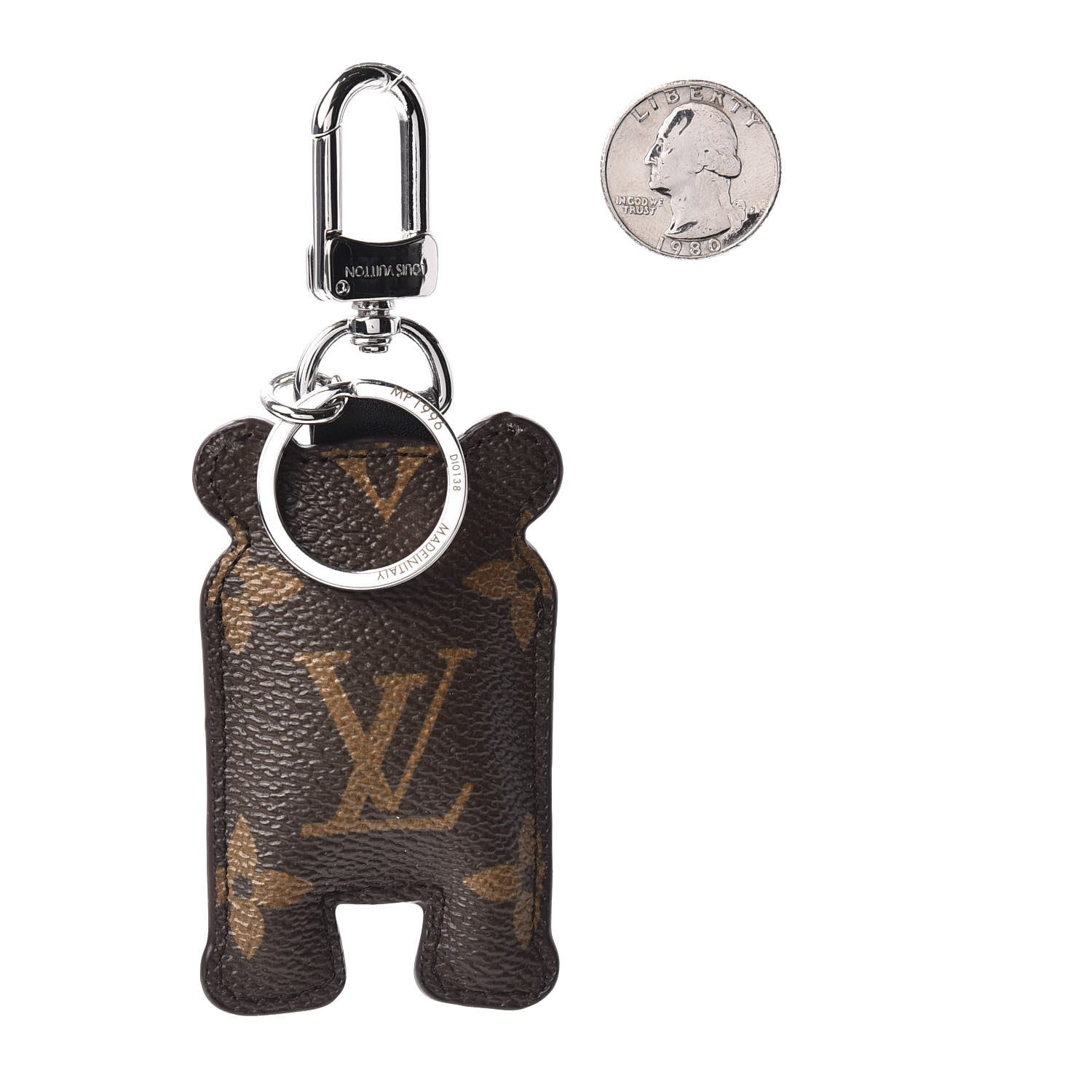 Louis Vuitton Monogram Tiger Bag Charm Key Holder 2 of 3