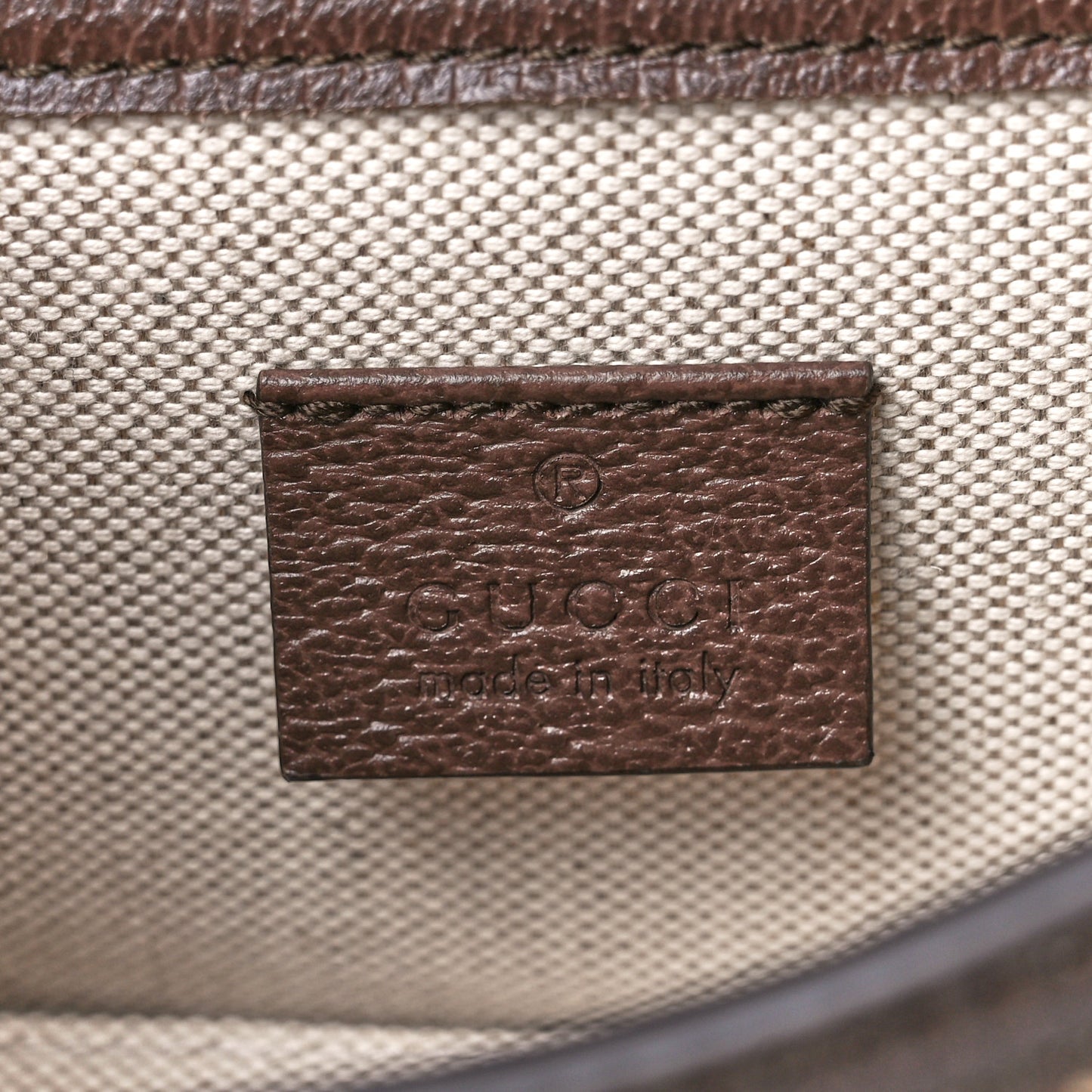 Monogram Jumbo GG Textured Dollar Calfskin Mini Horsebit 1955 Shoulder Bag Camel Ebony New Acero