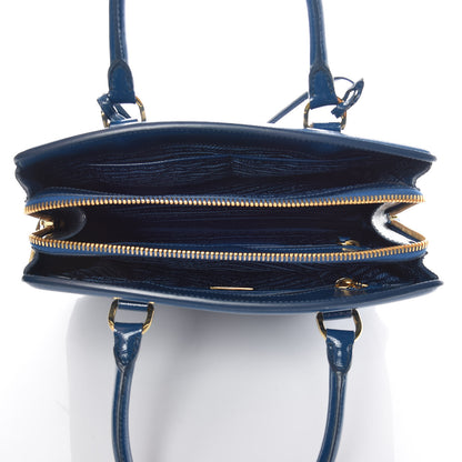 Prada Saffiano Vernice Shopping Tote Azzurro 5 of 18