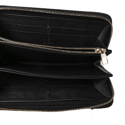 Louis Vuitton Empreinte Zippy Wallet Black 5 of 9