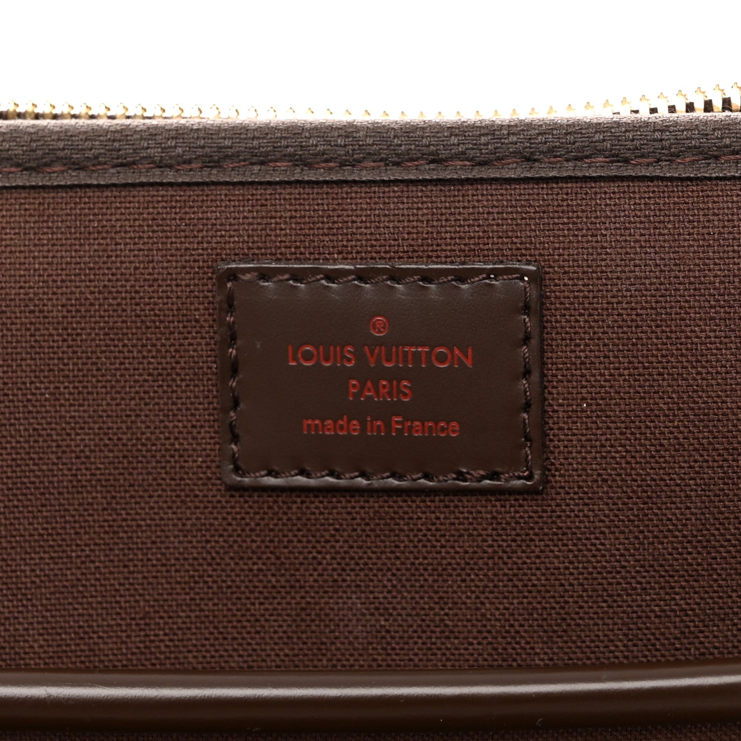 Louis Vuitton Damier Ebene Porte Ordinateur Sabana NM Computer Case 6 of 16