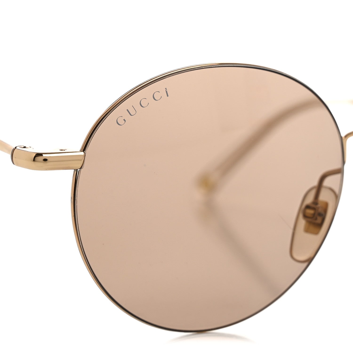 Gucci Metal Round Frame Sunglasses GG4273/S Gold 7 of 8