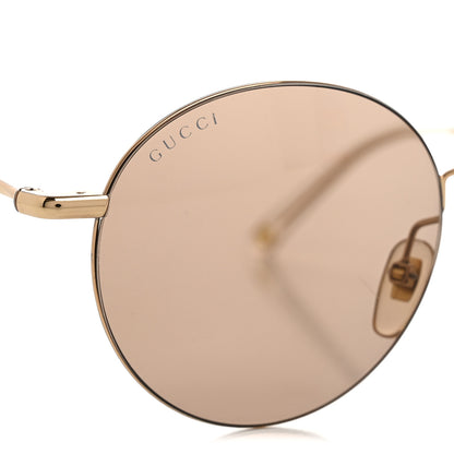 Gucci Metal Round Frame Sunglasses GG4273/S Gold 7 of 8