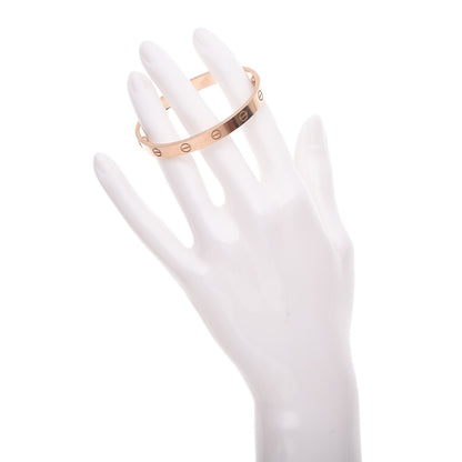 Cartier 18K Pink Gold LOVE Bracelet 16 2 of 6
