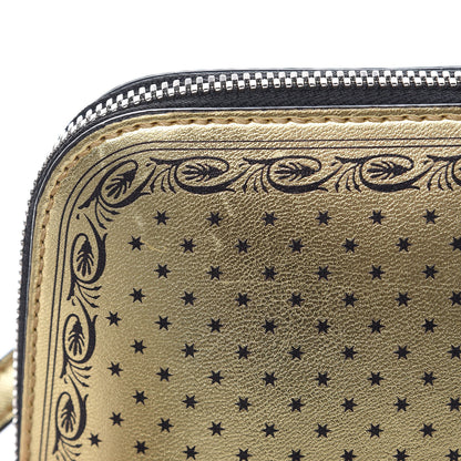 Gucci X SEGA Calfskin GUCCY Stars Mini Dome Shoulder Bag Gold 11 of 13
