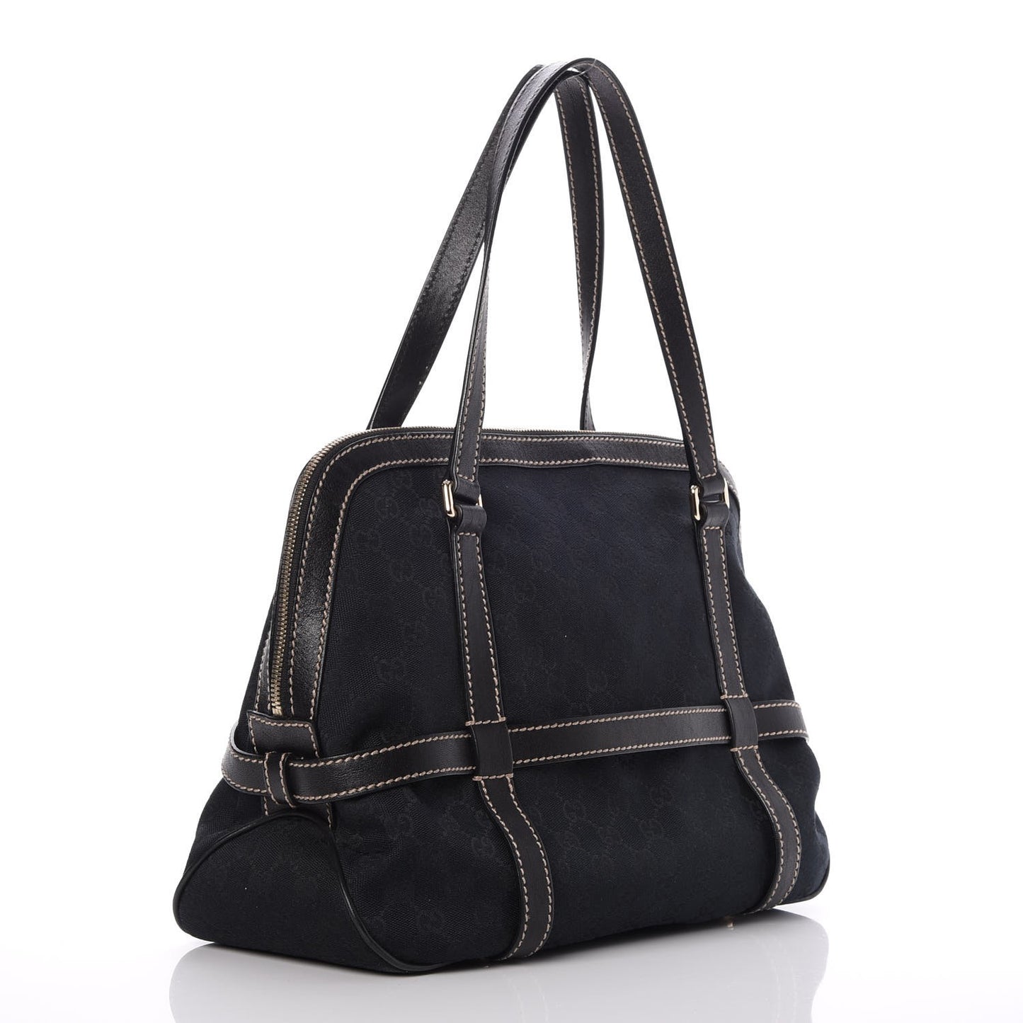 Monogram GG Royal Satchel Black