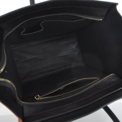 Celine Python Suede Mini Luggage Rust 6 of 8