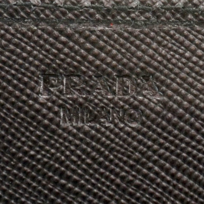Prada Saffiano Continental Flap Wallet Nero Black 3 of 7