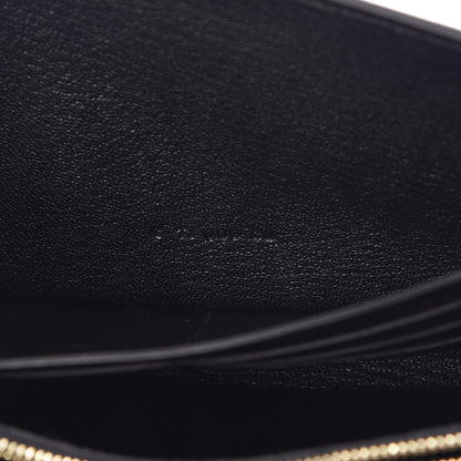 Hermes Chevre Mysore Kelly Longue Wallet Black 7 of 8