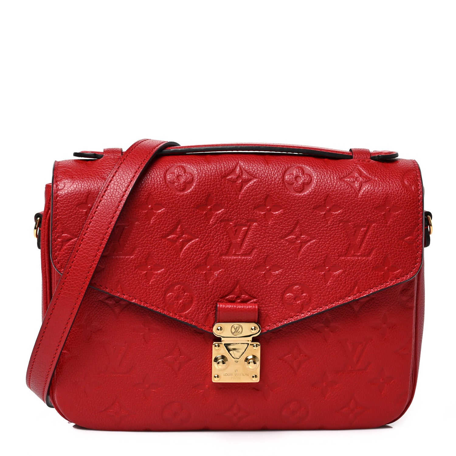 Louis Vuitton Empreinte Pochette Metis Scarlet 1 of 9