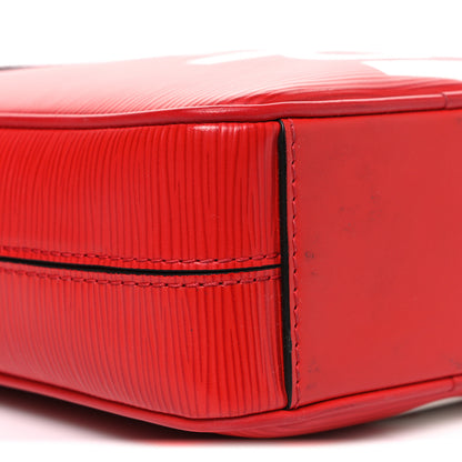 Louis Vuitton X SUPREME Epi Danube PM Red 9 of 11