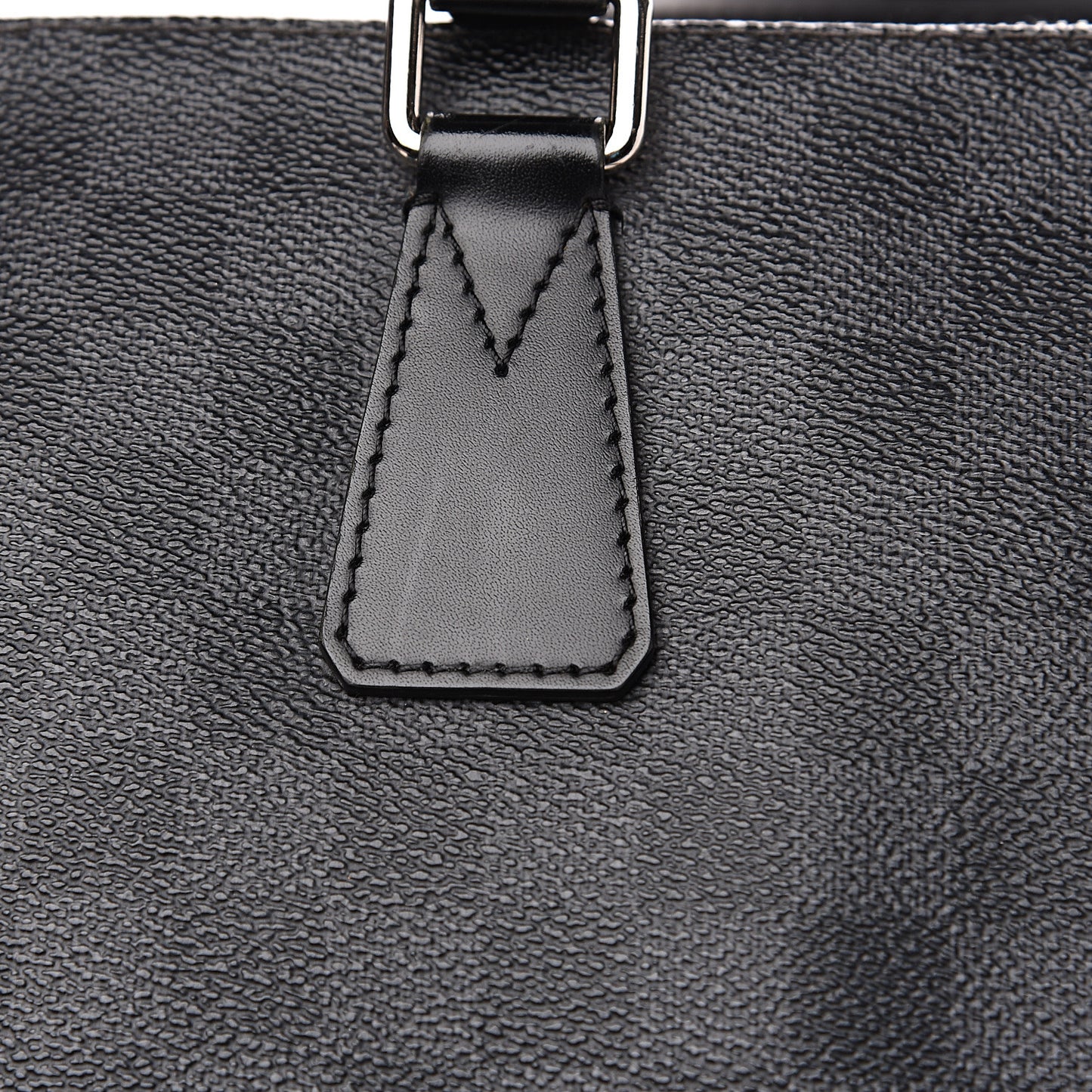 Damier Graphite Porte-Documents Jour