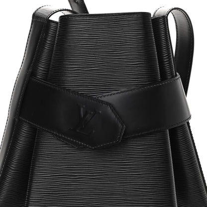 Louis Vuitton Epi Sac D'Epaule GM Black 7 of 18