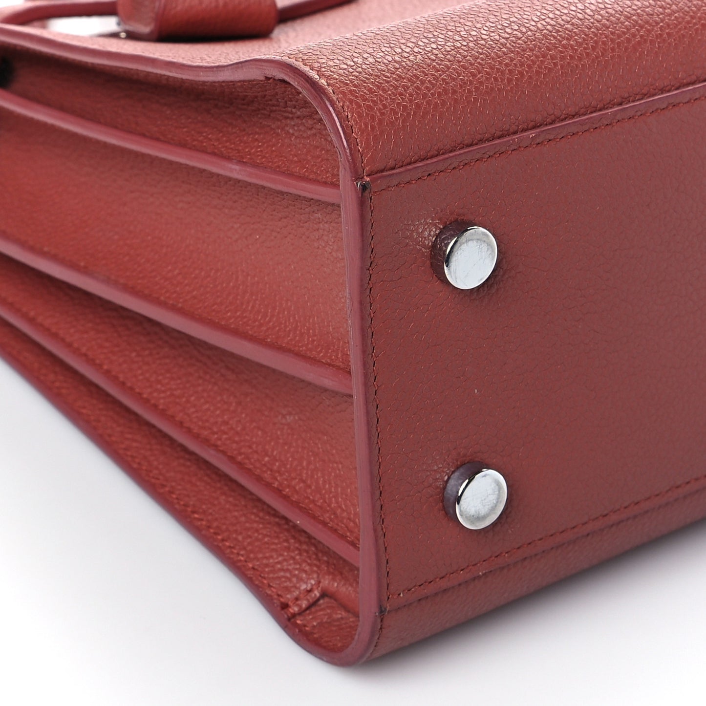 Grained Calfskin Baby Sac De Jour Mystic Rose