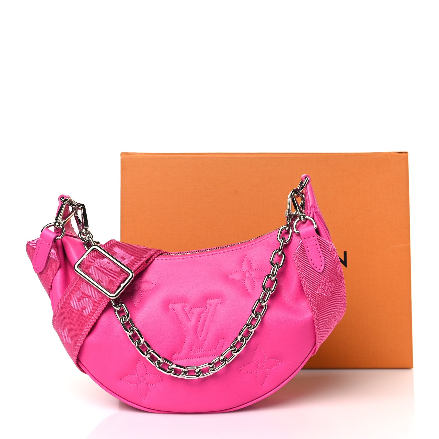 Calfskin Bubblegram Over The Moon Dragon Fruit