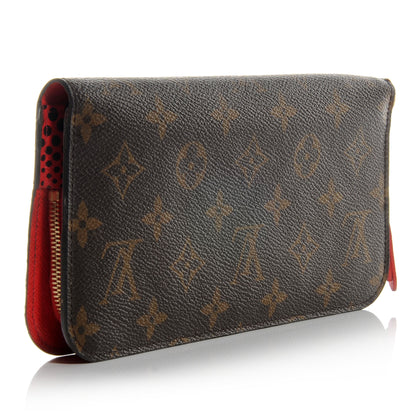 Louis Vuitton Monogram Kusama Waves Insolite Wallet Red 3 of 8