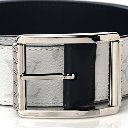 Louis Vuitton Monogram Calfskin Mens Reverso 40mm 90 36 White Navy 3 of 7