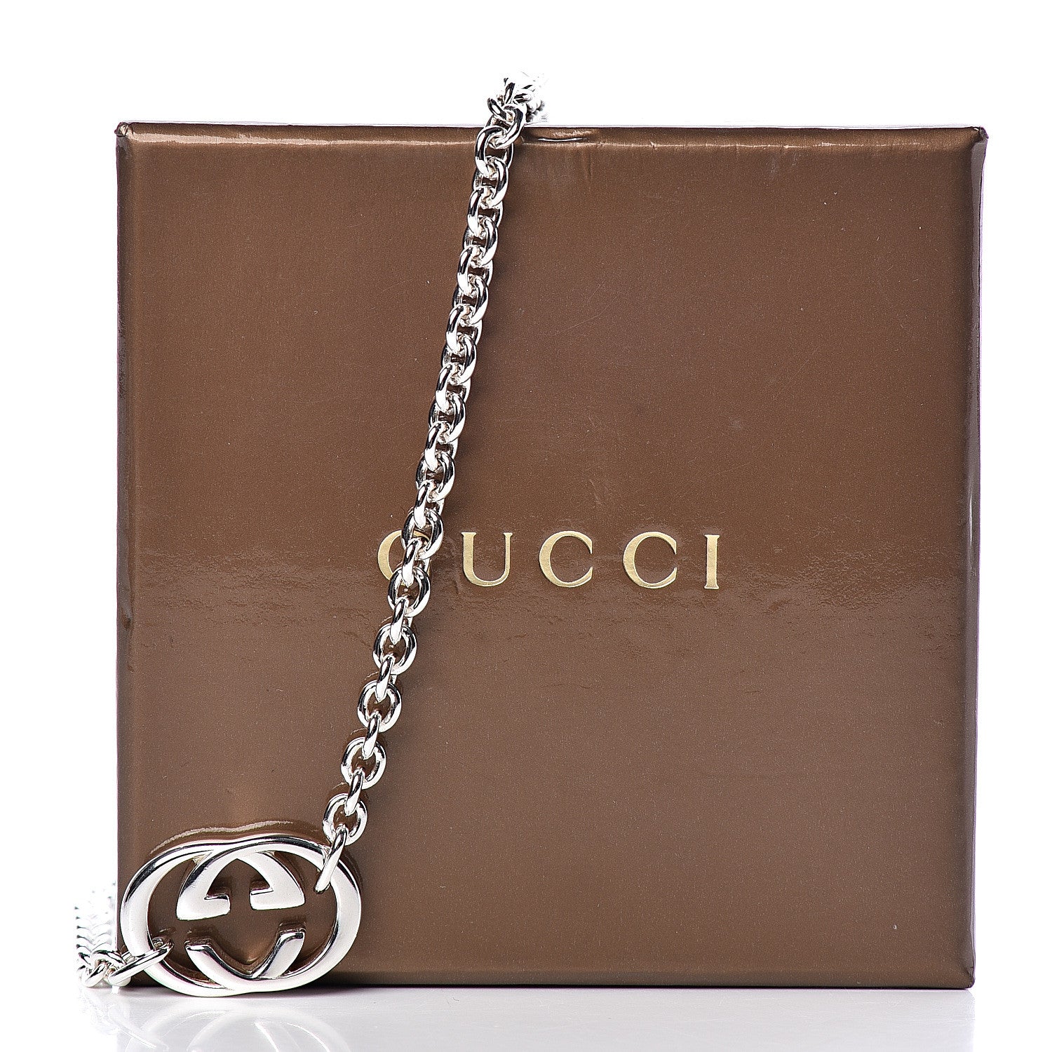 Gucci Sterling Silver Britt Necklace 8 of 8
