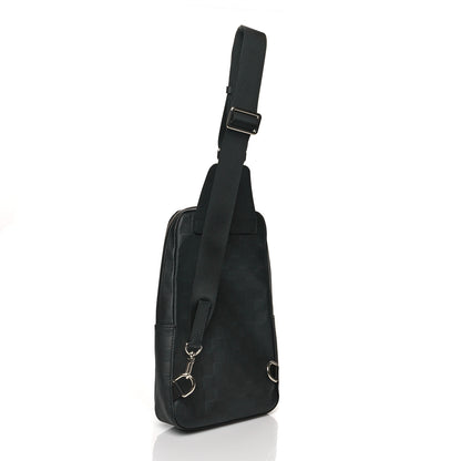 Louis Vuitton Damier Infini Avenue Sling Bag Onyx 2 of 9