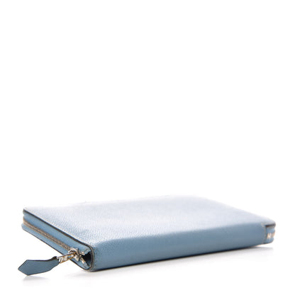 Hermes Epsom Azap Wallet Blue Jean 4 of 8