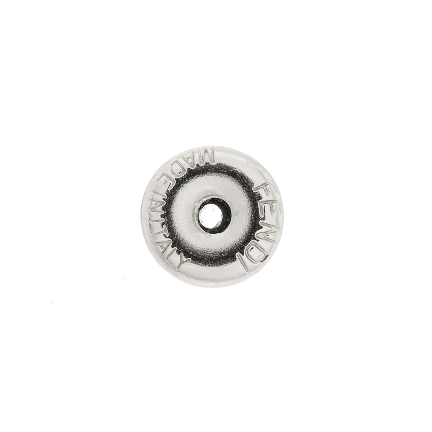 Metal Signature Earrings Silver