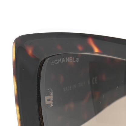 Chanel Acetate Rectangle Sunglasses 5435 Tortoise 7 of 8