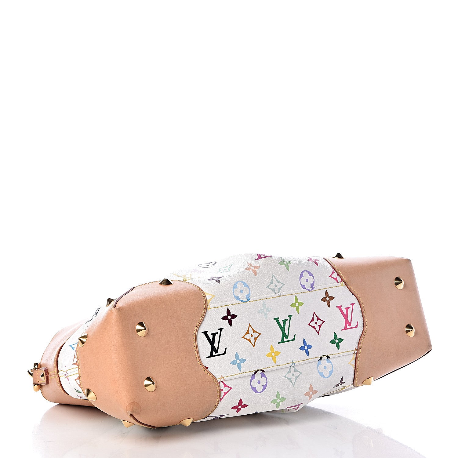 Louis Vuitton Monogram Multicolor Judy MM White 4 of 12