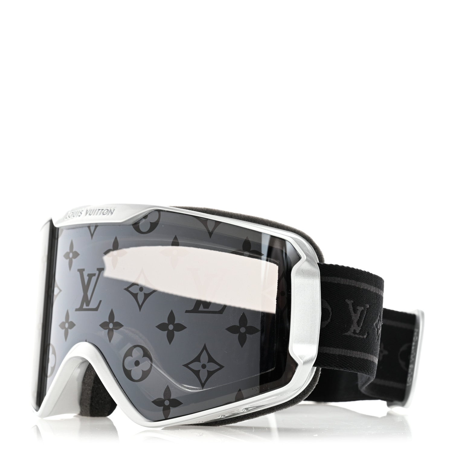 Louis Vuitton Acetate LV Snow Mask Silver 1 of 9