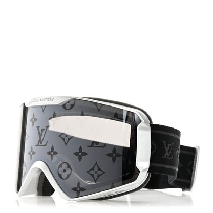 Louis Vuitton Acetate LV Snow Mask Silver 1 of 9
