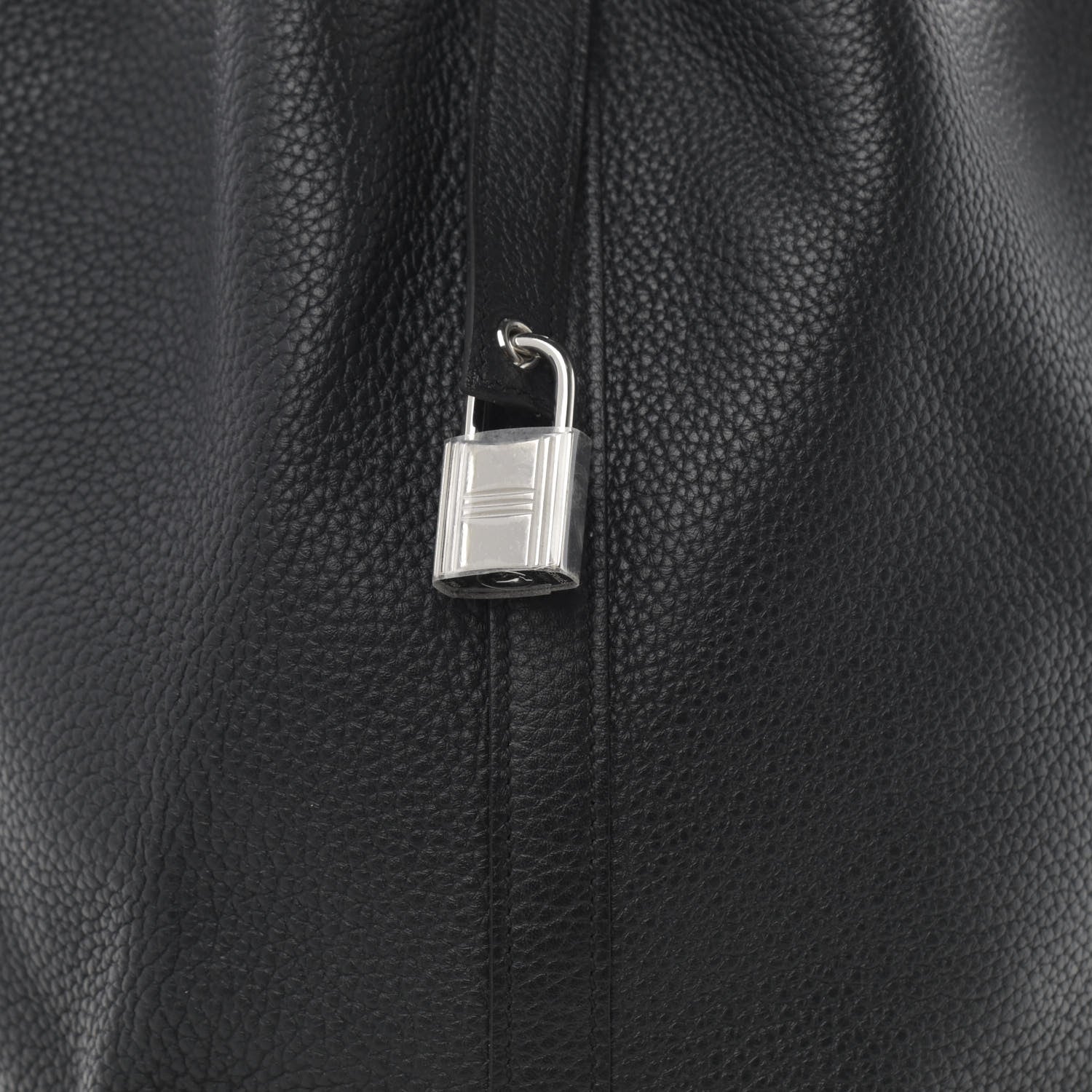 Hermes Taurillon Clemence Picotin Lock 26 GM Black 8 of 10