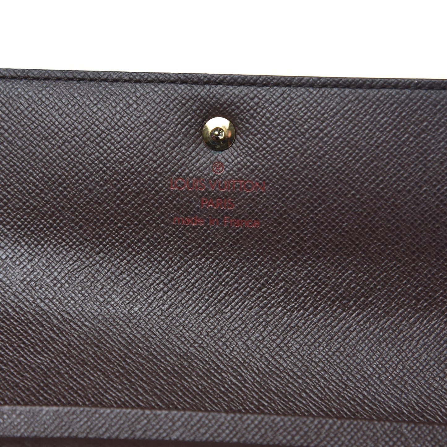 Damier Ebene Porte Tresor Etui Papier Wallet